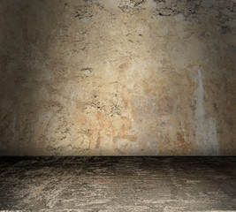 Bare Grunge Concrete Room