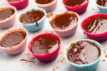 molten chocolate cakes