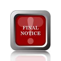 Final notice icon