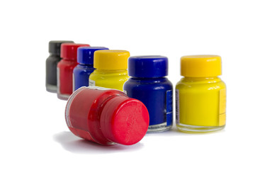 bottles poster color
