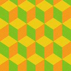 Abstract paneling pattern - seamless background - citrus texture
