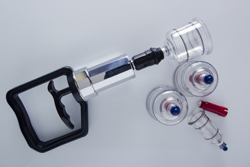 Medical cans for vacuum massage