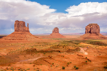 Fototapeta na wymiar View at the Monument Valley