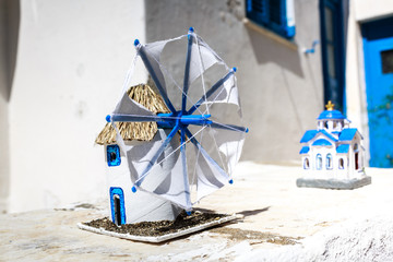 Greek windmill miniature