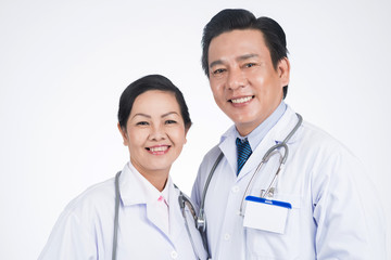 Fototapeta premium Family of doctors
