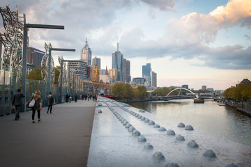 Melbourne en soirée