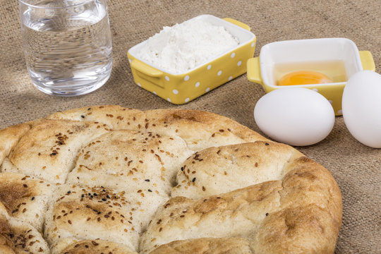 pita bread and its ingredients
