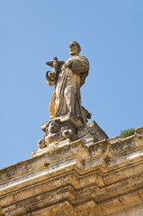 Fototapeta na wymiar Church of St. Francesco. Matera. Basilicata. Italy.