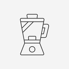 kitchenware juicer line icon