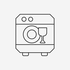 rice cooker line icon