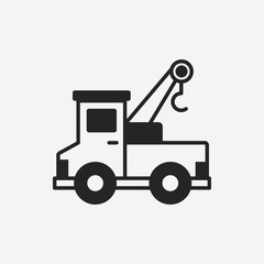 Naklejka premium truck icon