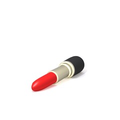 Lipstick 3d illustration 