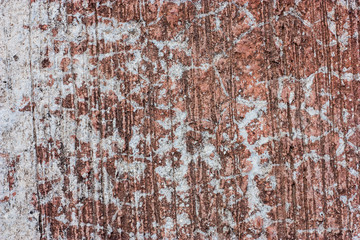 Textured walls with dirt.
