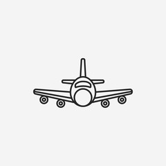 airplane line icon