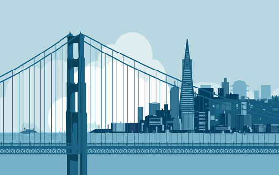 San Francisco skyline © mauromod