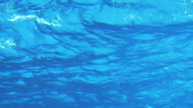 Under Water Waves In Pool