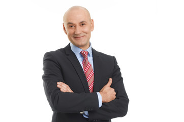 Senior businessman portrait