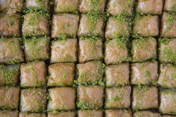 baklava with pistachio
