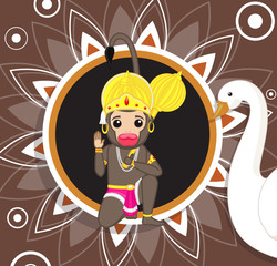 Jai Hanuman - Hindu God of Strength