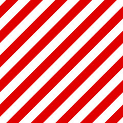Abstract Seamless diagonal striped pattern with red and white st - obrazy, fototapety, plakaty