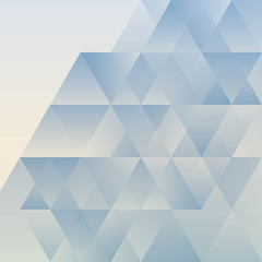 Obraz premium Abstract geometric background, modern triangular design