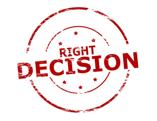 Right decision