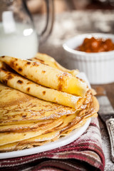 homemade pancake 