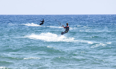 Kitesurf en Castelldefels, Barcelona