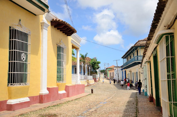 Fototapeta na wymiar Street of Trinidad, Cuba