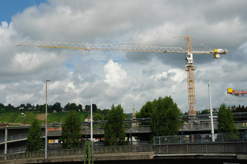 Construction of the bridge