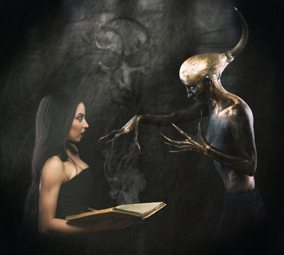Witch and her familiar