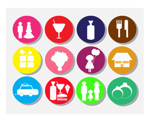 Family icons and food