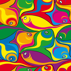 Fish Seamless Tessellation