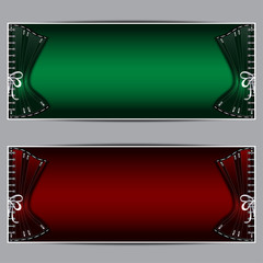 Corset banners