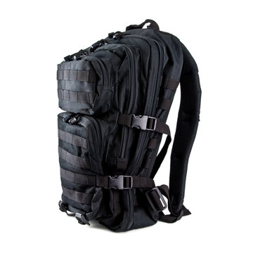 Tactical Backpack isolated on white background