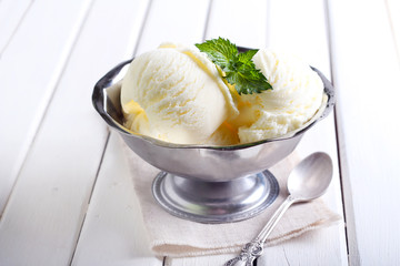 Vanilla ice cream