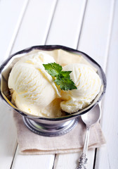 Vanilla ice cream