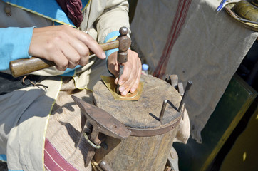 Craftsman hammered copper sheet bazaar