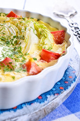 Casserole with vegetables