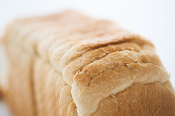 close up of white toast bread