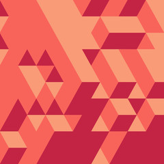 Fototapeta premium Abstract geometrical 3d background. 