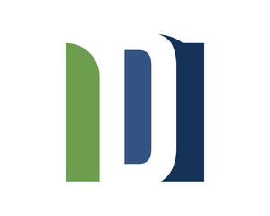 D Square Letter Logo