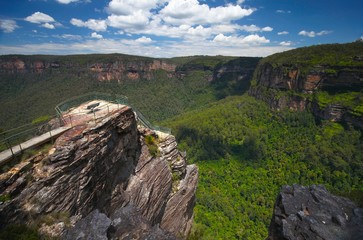 The Blue Mountains in New South Wales, Australia