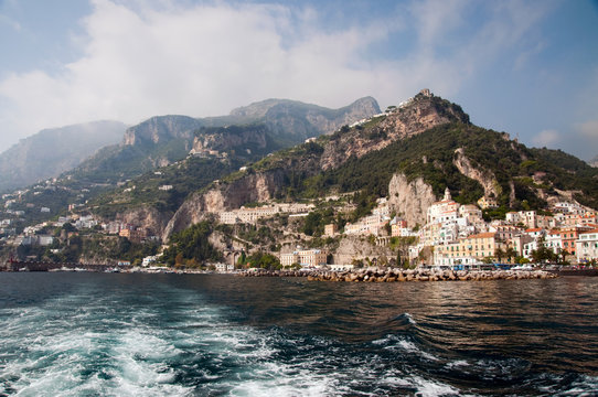 Amalfi Coast from the Sea