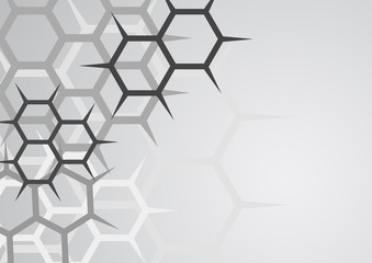 Vector : Honeycomb abstract vector background