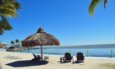 Sandy Beach in Florida Keys