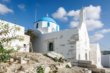 Greek church in Parikia