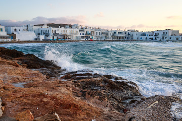 Obraz premium Naoussa, Paros island