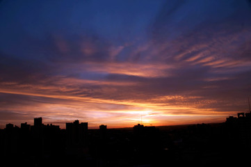 Tramonto a Maringá, Paraná