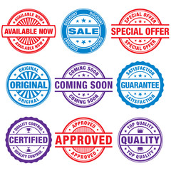 Fototapeta premium Promotional sales Design elements